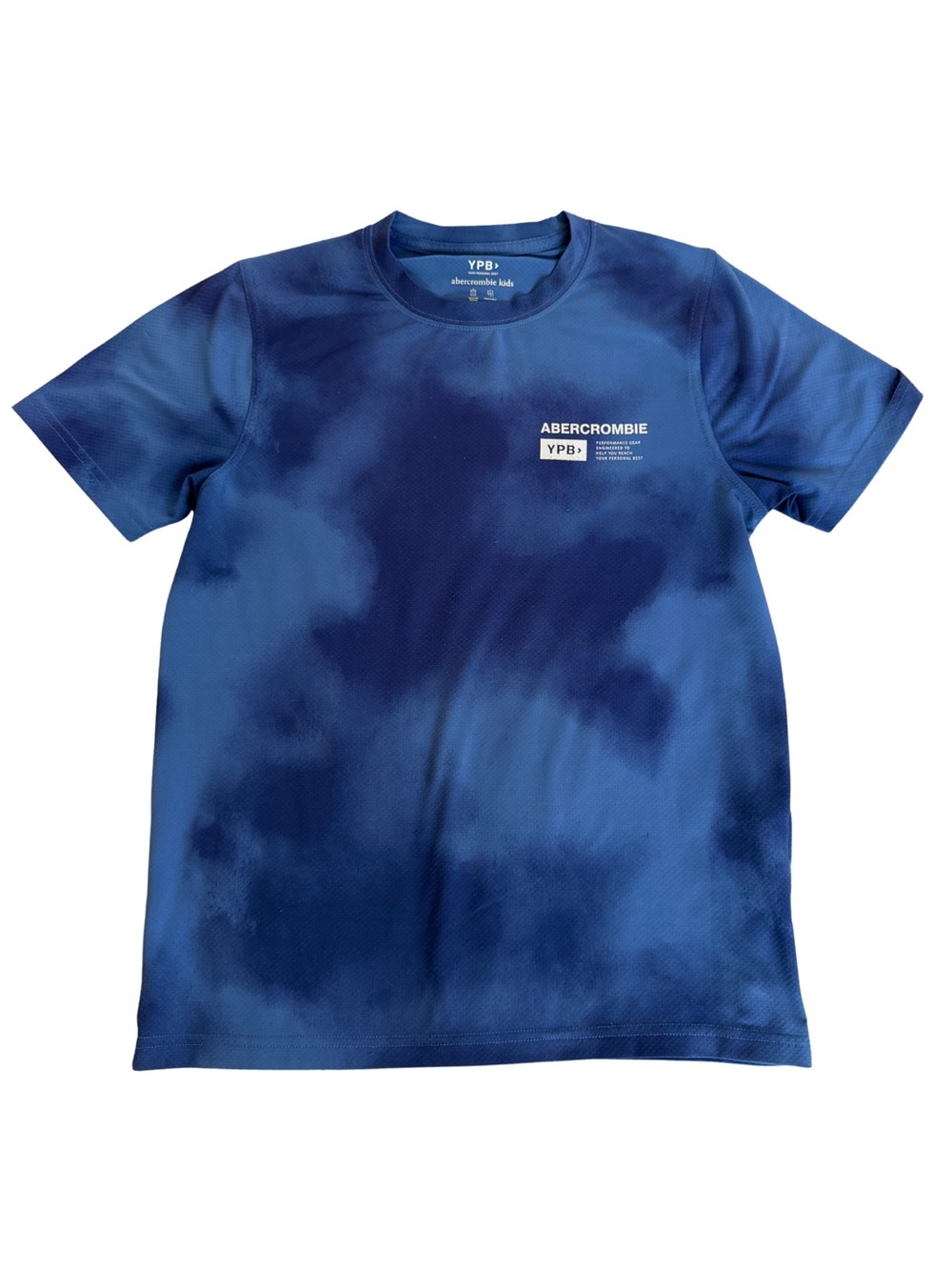 Abercrombie & Fitch Kids Navy Blue Tie-Dye Athletic shirt